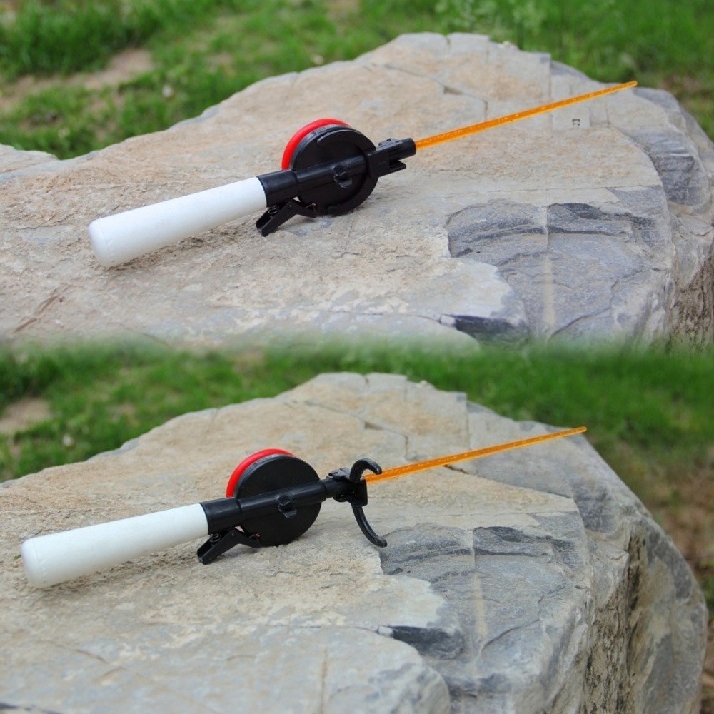 1pc Mini Ice Fishing Rod with  - Ice Fishing Reel recension och pris