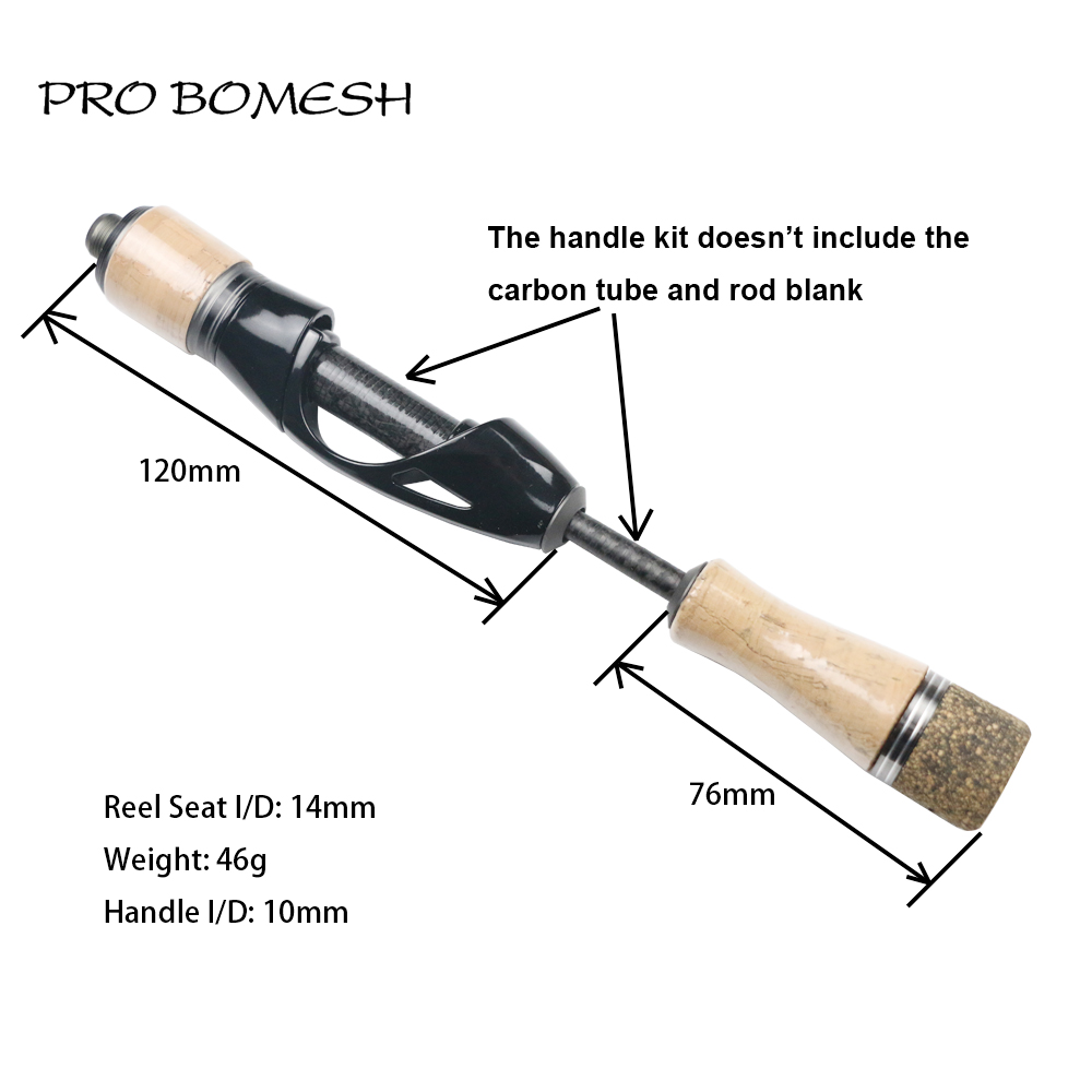 Pro Bomesh 1 Set Cork Handle S - Ice Fishing Reel recension och pris
